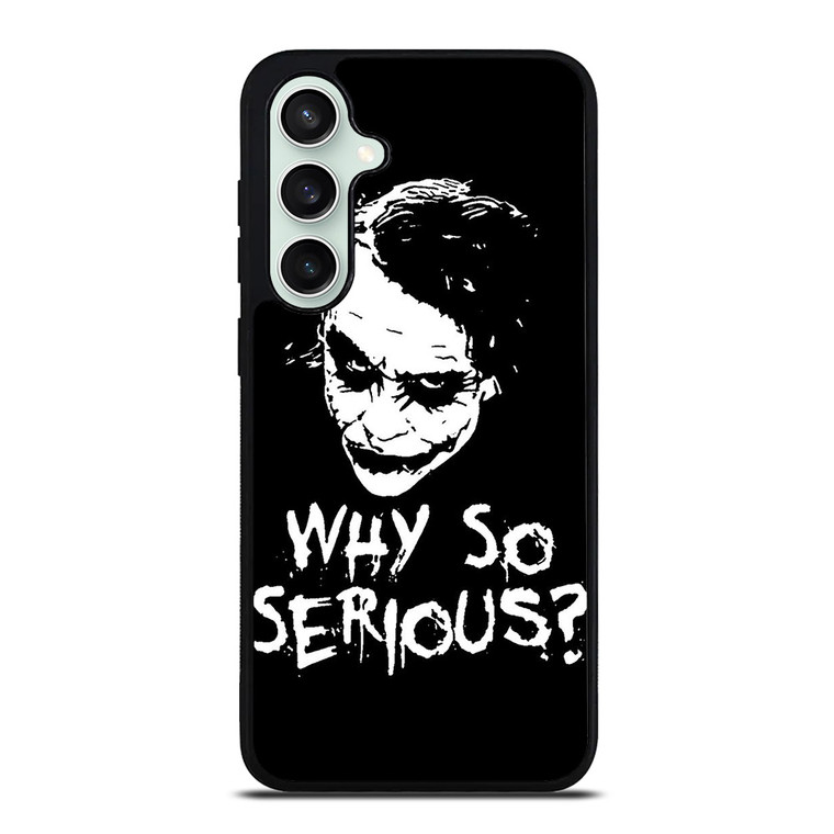 JOKER WHY SO SERIOUS ILLUSTRATION ART Samsung Galaxy S23 FE Case Cover