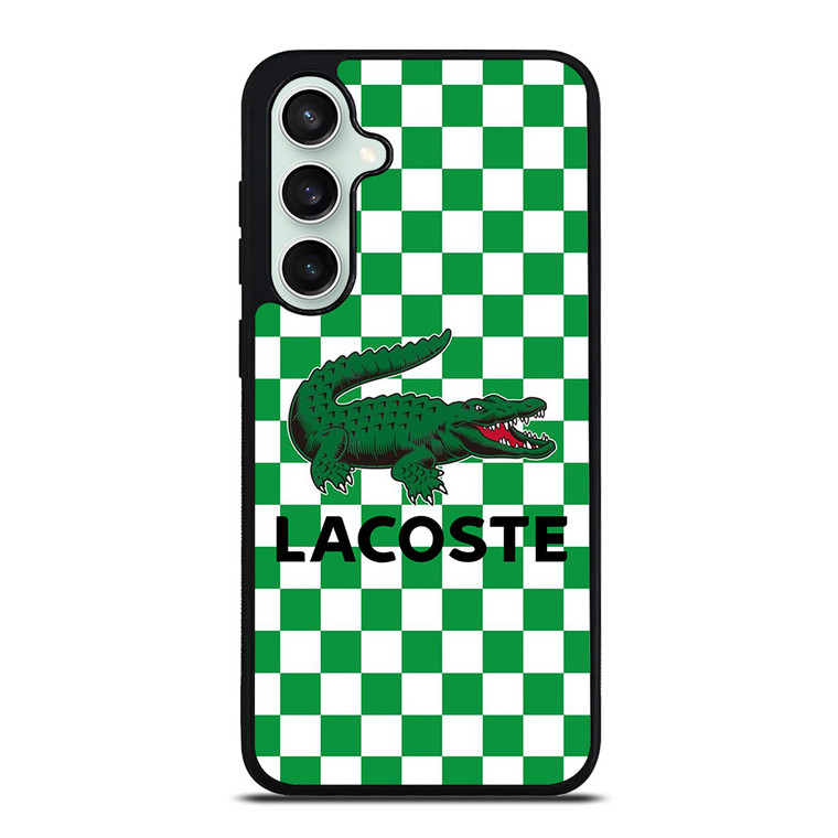 LACOSTE CHECKERBOARD LOGO Samsung Galaxy S23 FE Case Cover