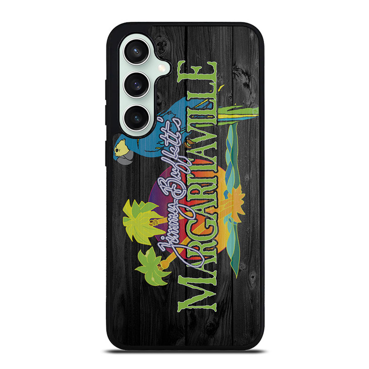 MAGARITAVILLE JIMMY BUFFETT WOOD LOGO Samsung Galaxy S23 FE Case Cover