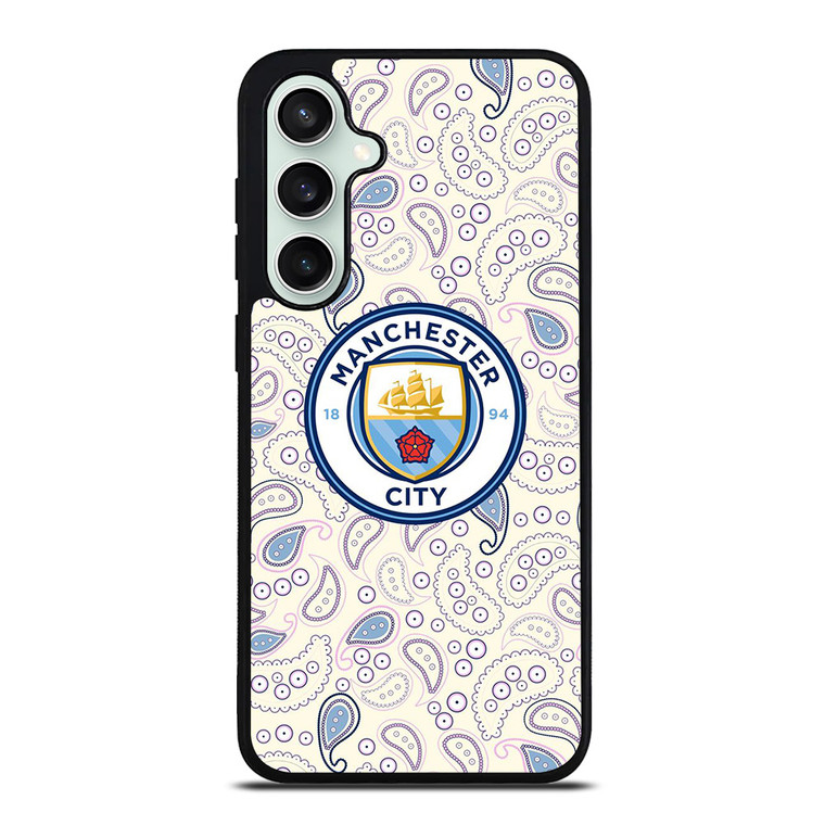 MANCHESTER CITY PUMA PATTERN Samsung Galaxy S23 FE Case Cover