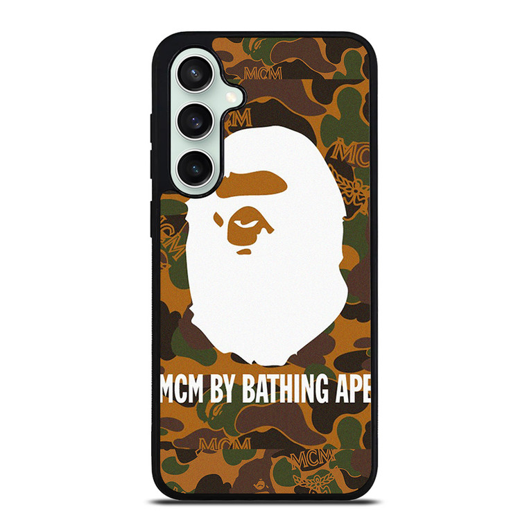 MCM BAPE BATHING APE CAMO Samsung Galaxy S23 FE Case Cover