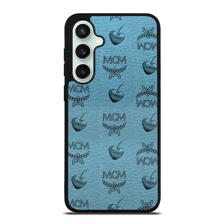 MCM WORLD WIDE APPLE LOVE LEATHER 2 Samsung Galaxy S23 FE Case Cover