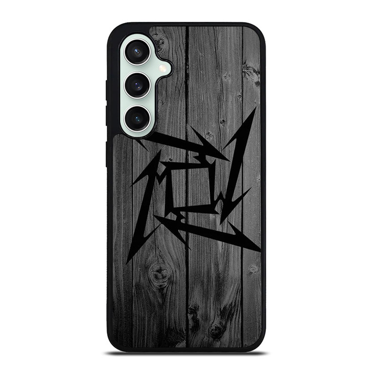 METALLICA METAL BAND WOOD ICON Samsung Galaxy S23 FE Case Cover