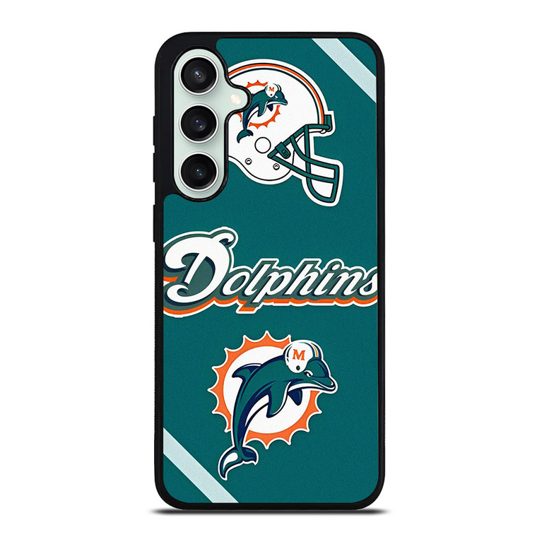 MIAMI DOLPHINS FOOTBALL HELMET LOGO Samsung Galaxy S23 FE Case Cover