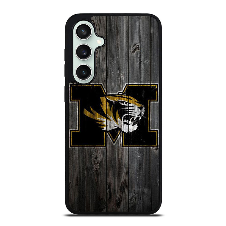 MISSOURI TIGERS FOOTBALL WOOD LOGO Samsung Galaxy S23 FE Case Cover