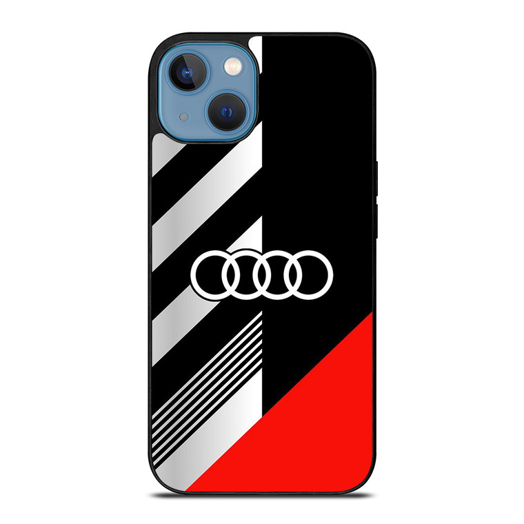 AUDI CAR LOGO LIVERY iPhone 13 Case Cover