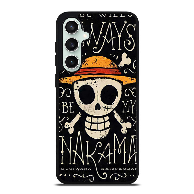 NAKAMA ONE PIECE ANIME Samsung Galaxy S23 FE Case Cover NAKAMA ONE PIECE ANIME Samsung Galaxy S23 FE Case Cover