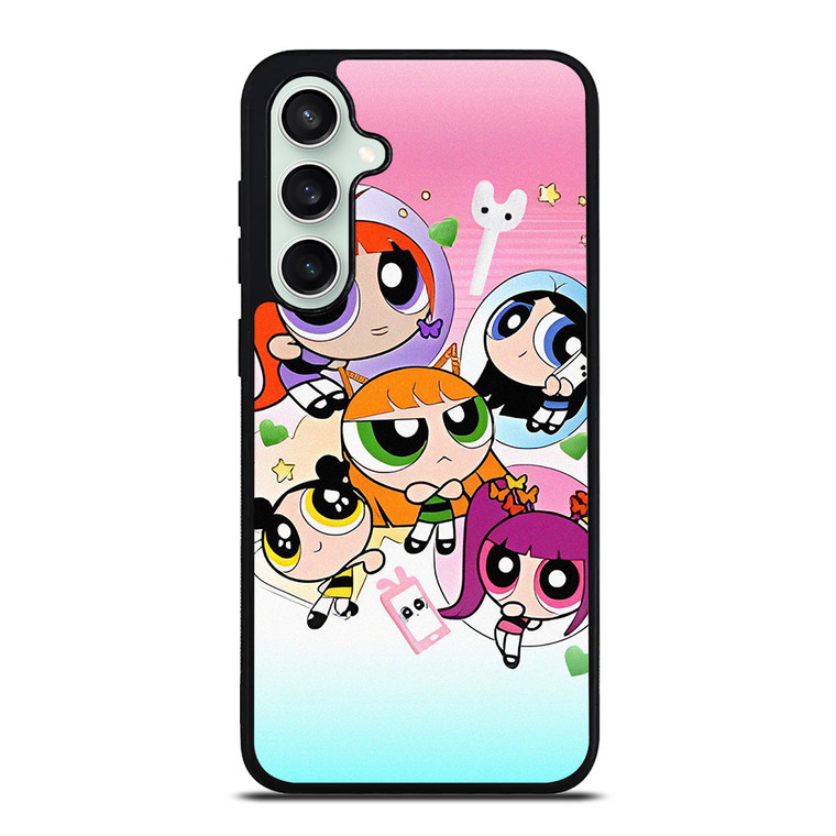 NEW JEANS KPOP X POWERPUFF GIRLS CARTOON Samsung Galaxy S23 FE Case Cover