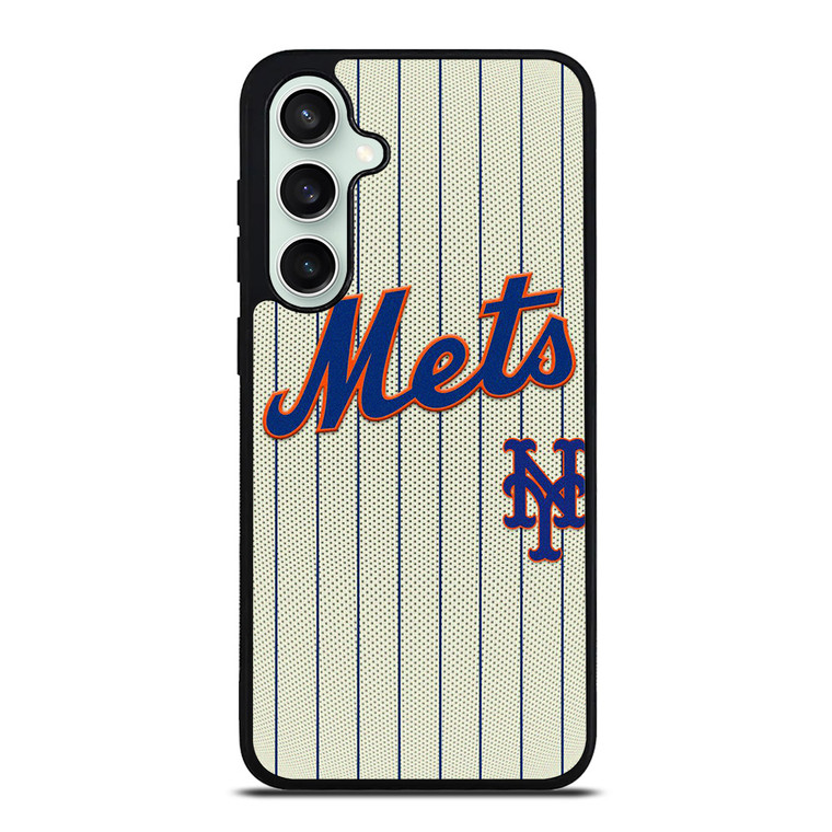 NEW YORK METS BASEBALL STRIPE SYMBOL Samsung Galaxy S23 FE Case Cover NEW YORK METS BASEBALL STRIPE SYMBOL Samsung Galaxy S23 FE Case Cover