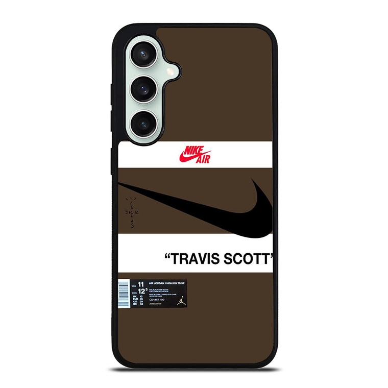 NIKE AIR JORDAN TRAVIS SCOTT BROWN Samsung Galaxy S23 FE Case Cover
