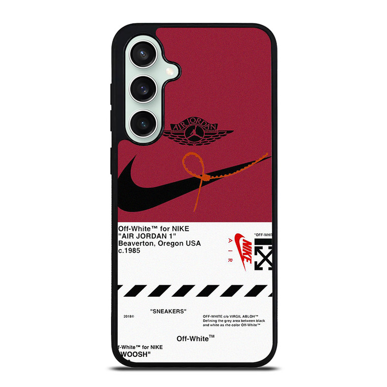 NIKE SWOOSH AIR JORDAN OFF WHITE Samsung Galaxy S23 FE Case Cover