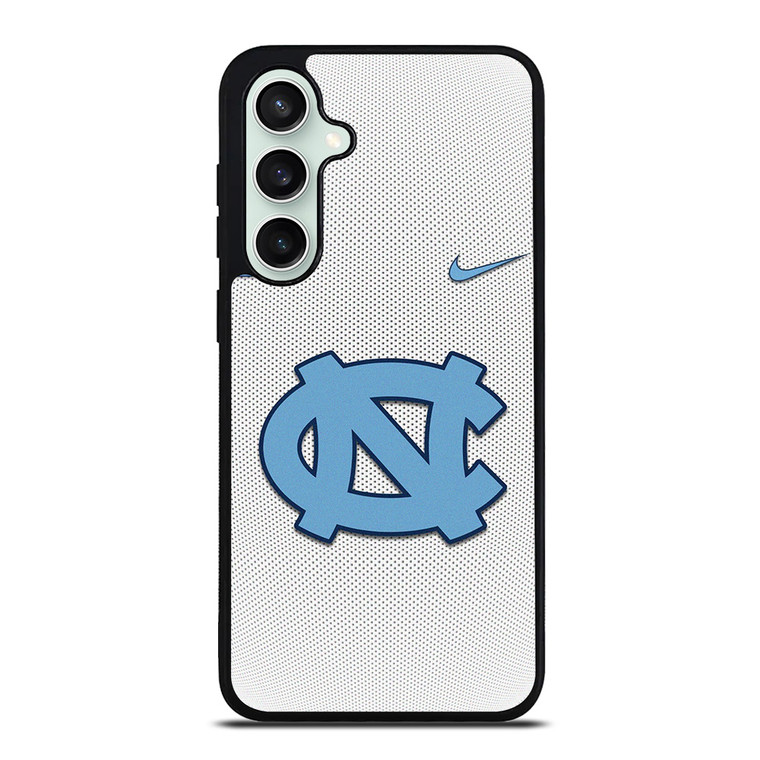 NORTH CAROLINA TAR HEELS WHITE CARBON Samsung Galaxy S23 FE Case Cover NORTH CAROLINA TAR HEELS WHITE CARBON Samsung Galaxy S23 FE Case Cover