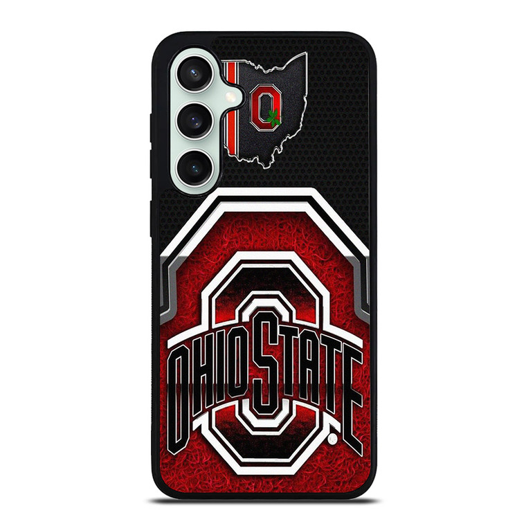 OHIO STATE BUCKEYES SYMBOL METAL Samsung Galaxy S23 FE Case Cover OHIO STATE BUCKEYES SYMBOL METAL Samsung Galaxy S23 FE Case Cover