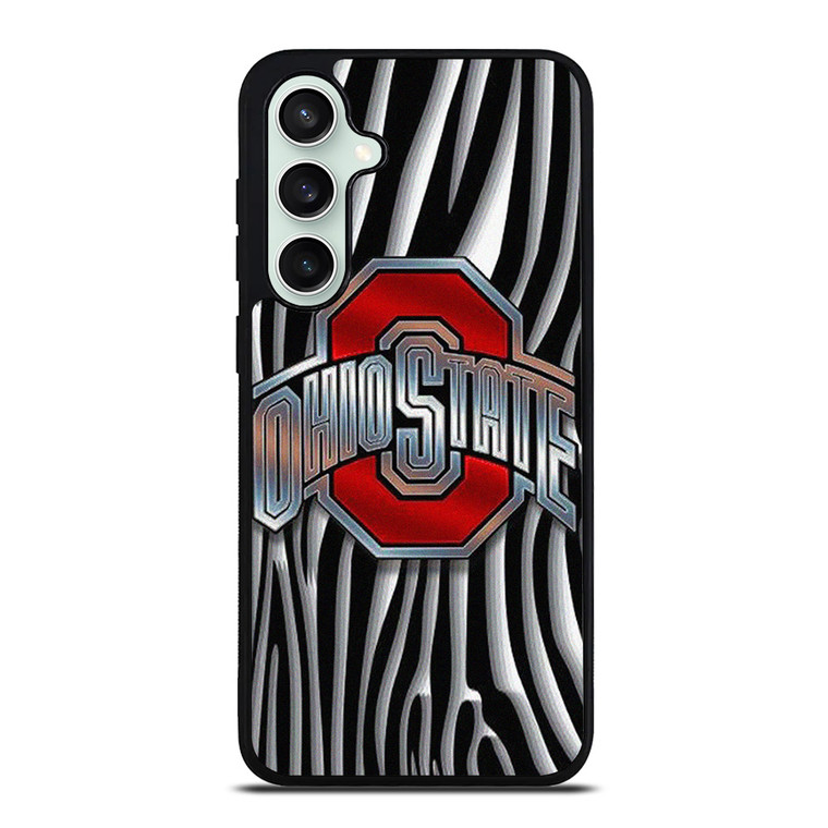 OHIO STATE FOOTBALL METAL ABSTRACT LOGO Samsung Galaxy S23 FE Case Cover OHIO STATE FOOTBALL METAL ABSTRACT LOGO Samsung Galaxy S23 FE Case Cover