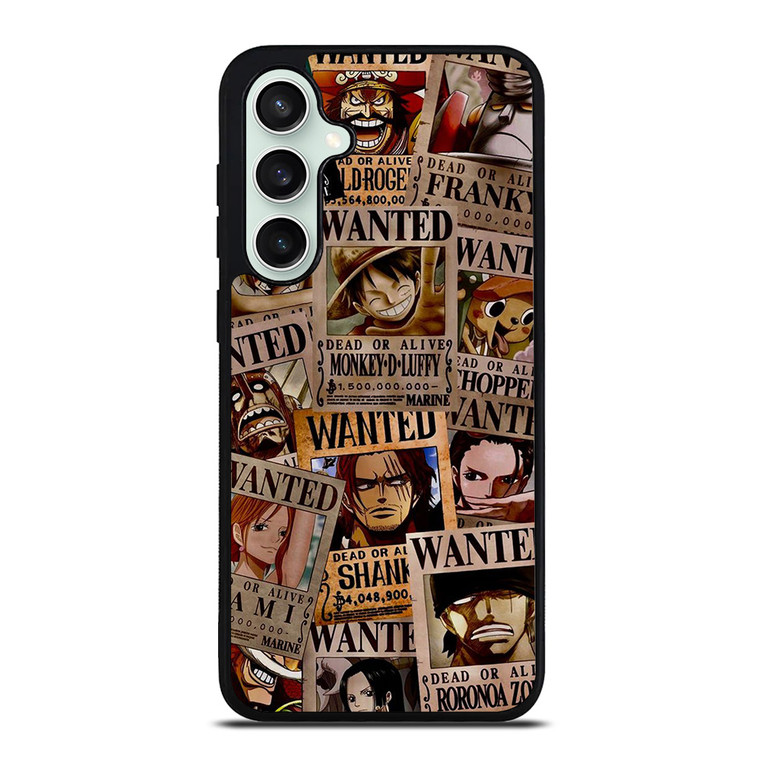 ONE PIECE WANTED POSTER COLLECTION Samsung Galaxy S23 FE Case Cover ONE PIECE WANTED POSTER COLLECTION Samsung Galaxy S23 FE Case Cover