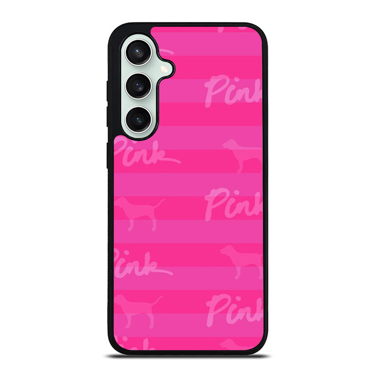 PINK NATION LUXE DOG STRIPE Samsung Galaxy S23 FE Case Cover