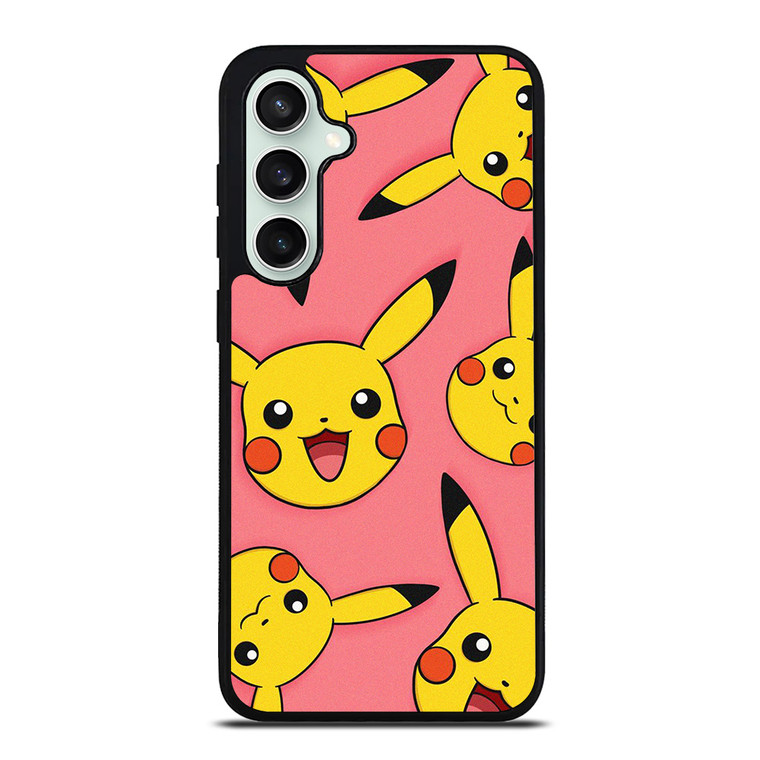 POKEMON SMILING PIKACHU PINK Samsung Galaxy S23 FE Case Cover