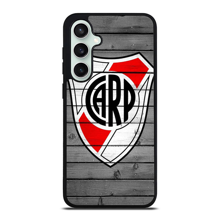RIVER PLATE FOOTBALL WOOD LOGO Samsung Galaxy S23 FE Case Cover