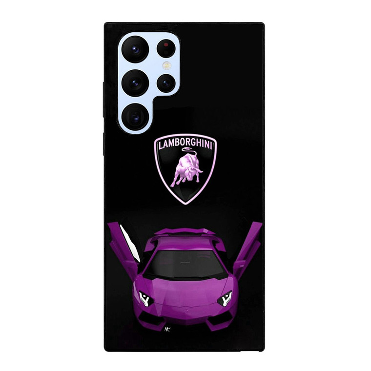 LAMBORGHINI SUPERCAR PURPLE  Samsung Galaxy S22 Ultra Case Cover