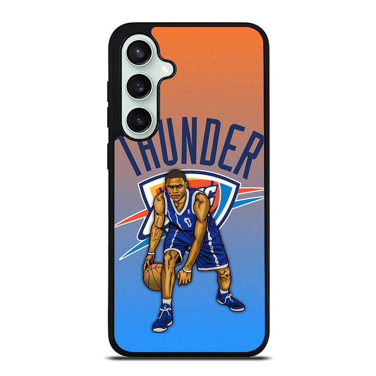 RUSSELL WESTBROOK OKC OKLAHOMA CITY THUNDER 2 Samsung Galaxy S23 FE Case Cover