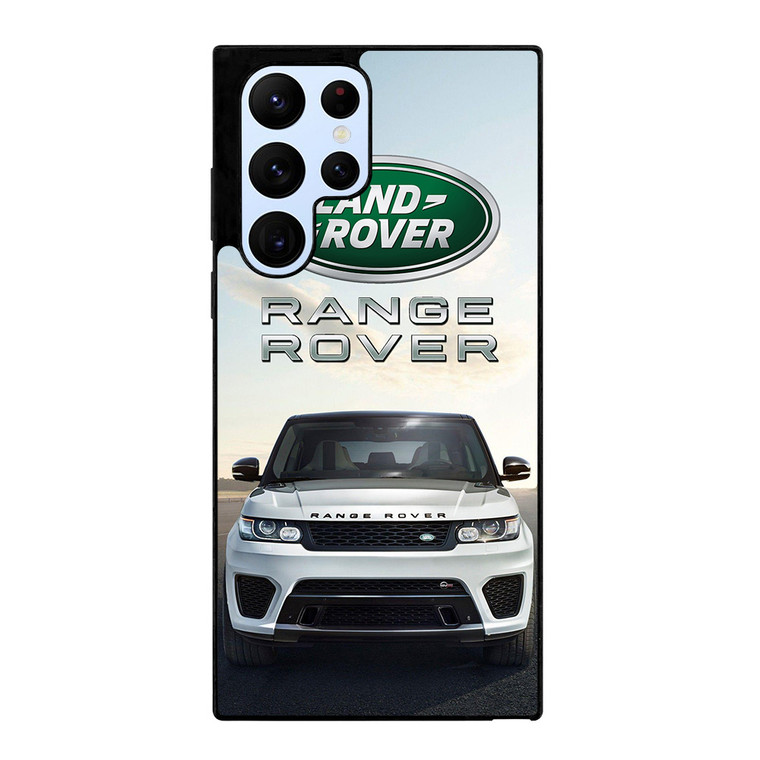LAND ROVER RANGE ROVER WHITE  Samsung Galaxy S22 Ultra Case Cover LAND ROVER RANGE ROVER WHITE  Samsung Galaxy S22 Ultra Case Cover