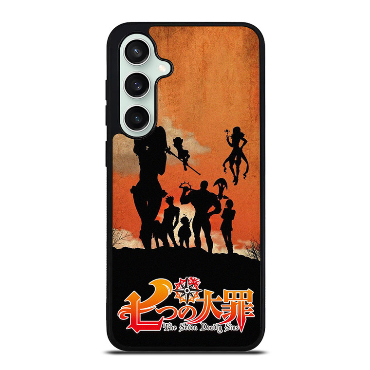 SEVEN DEADLY SINS ANIME SILHOUETTE Samsung Galaxy S23 FE Case Cover