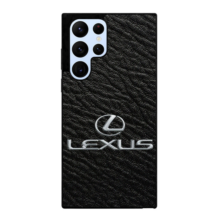 LEXUS LEATHER LOGO  Samsung Galaxy S22 Ultra Case Cover LEXUS LEATHER LOGO  Samsung Galaxy S22 Ultra Case Cover