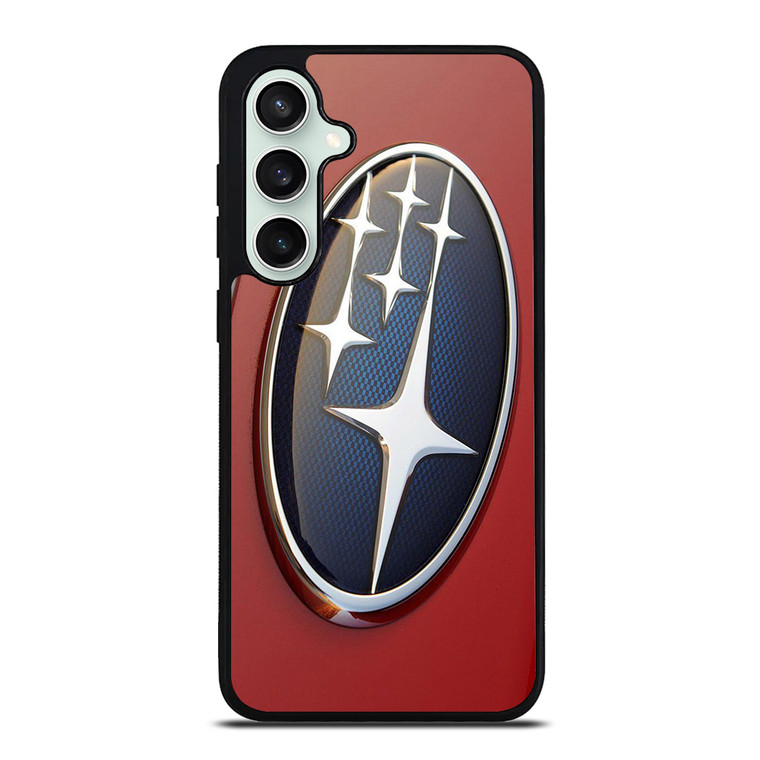 SUBARU CAR RED EMBLEM Samsung Galaxy S23 FE Case Cover