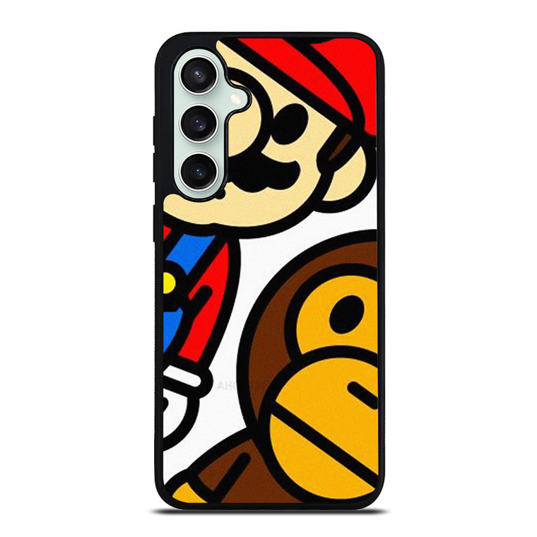 SUPER MARIO BROS BABY MILO BAPE Samsung Galaxy S23 FE Case Cover