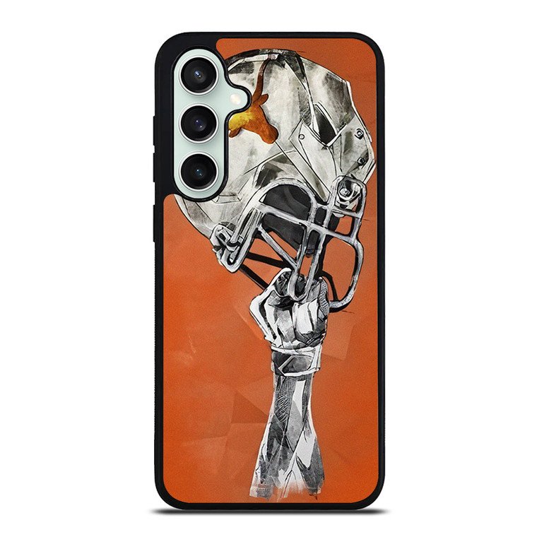 TEXAS LONGHORNS FOOTBALL HELMET Samsung Galaxy S23 FE Case Cover