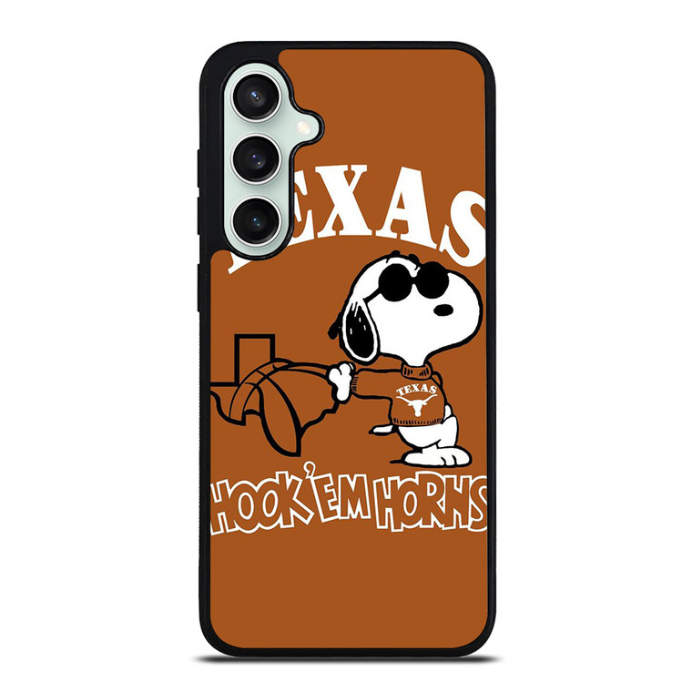 TEXAS LONGHORNS FOOTBALL SNOOPY Samsung Galaxy S23 FE Case Cover