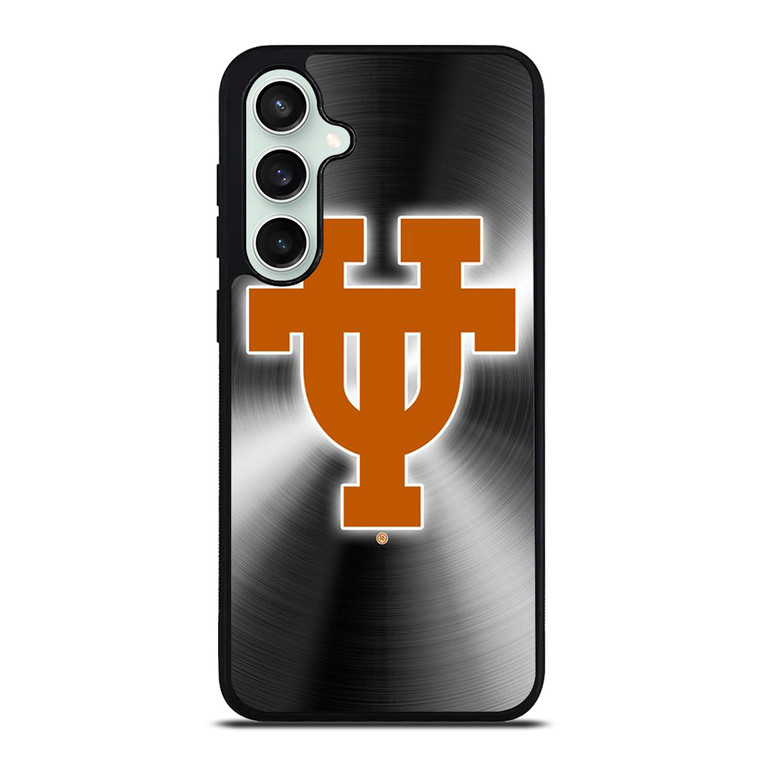 TEXAS LONGHORNS METAL LOGO Samsung Galaxy S23 FE Case Cover