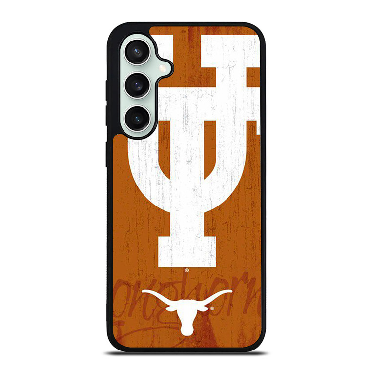TEXAS LONGHORNS RUSTY SYMBOL Samsung Galaxy S23 FE Case Cover
