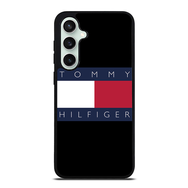 TOMMY HILFIGER BLACK LOGO Samsung Galaxy S23 FE Case Cover