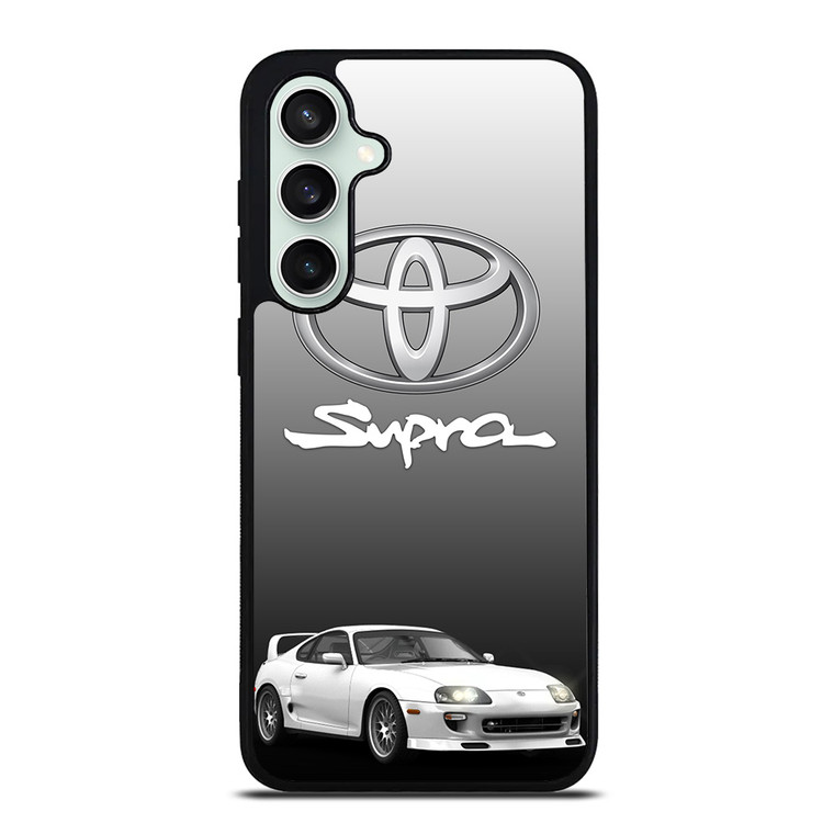 TOYOTA SUPRA CAR WHITE EMBLEM Samsung Galaxy S23 FE Case Cover
