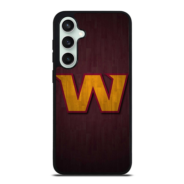 WASHINGTON COMMANDERS WOOD LOGO Samsung Galaxy S23 FE Case Cover