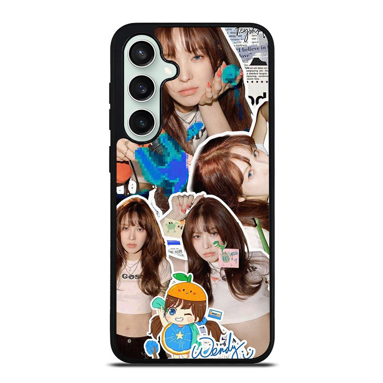 WENDY RED VELVET COLLAGE Samsung Galaxy S23 FE Case Cover