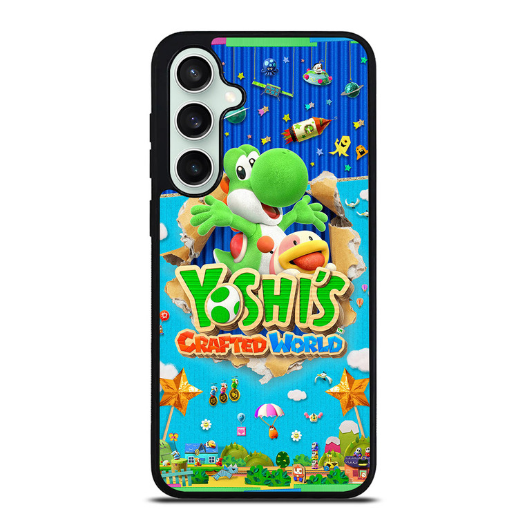 YOSHI CRAFTED WORLD GAMES POSTER Samsung Galaxy S23 FE Case Cover