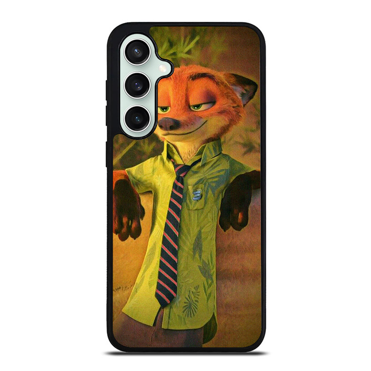 ZOOTOPIA NICK WILDE CARTOON Samsung Galaxy S23 FE Case Cover