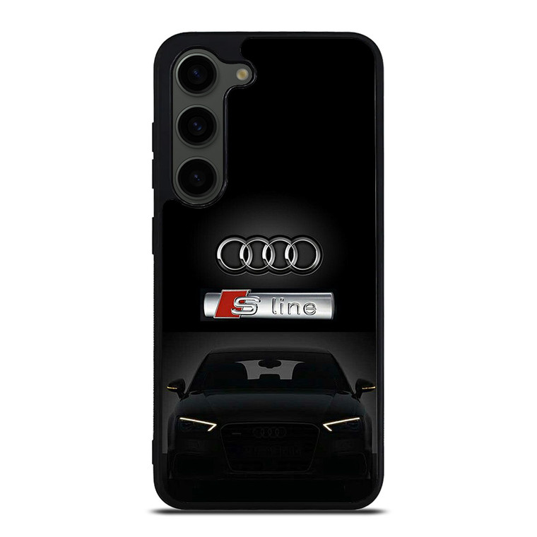 AUDI S LINE CAR EMBLEM Samsung Galaxy S23 Plus Case Cover