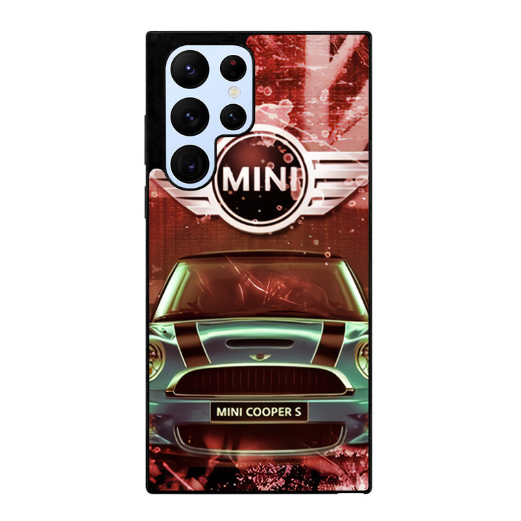 MINI COOPER S UNION JACK EMBLEM  Samsung Galaxy S22 Ultra Case Cover