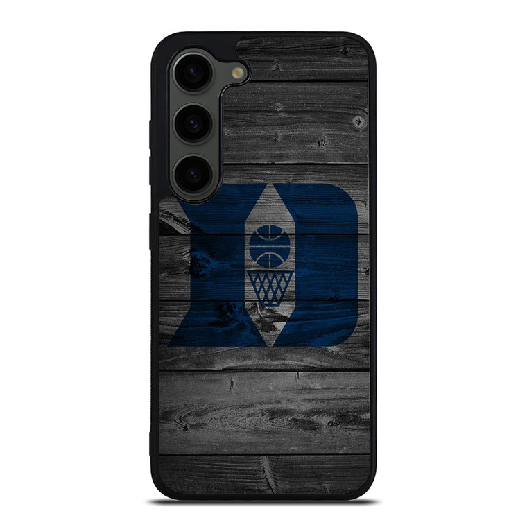 DUKE BLUE DEVILS BASKETBALL WOOD LOGO Samsung Galaxy S23 Plus Case Cover