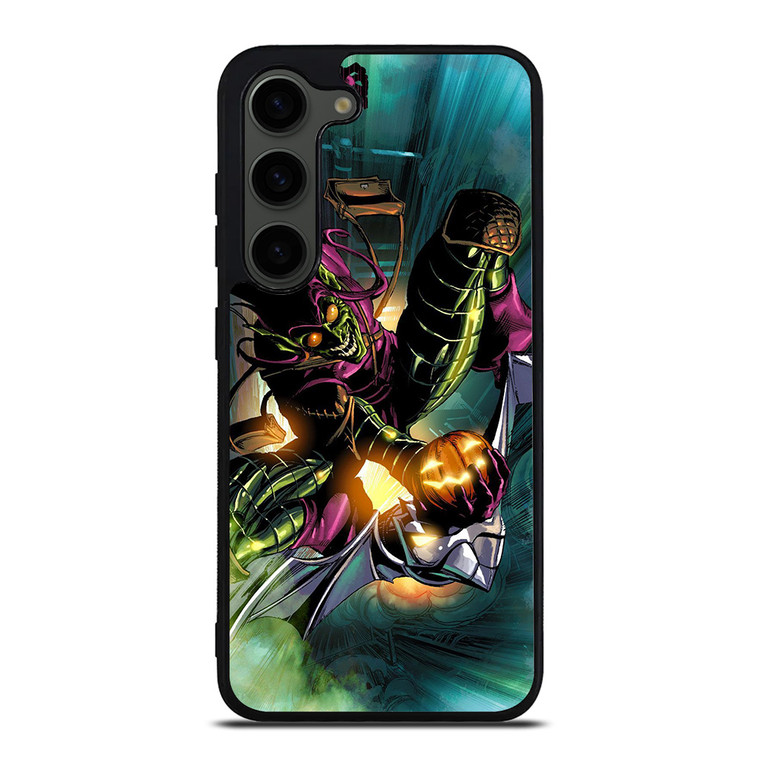 GREEN GOBLIN SPIDERMAN CARTOON Samsung Galaxy S23 Plus Case Cover GREEN GOBLIN SPIDERMAN CARTOON Samsung Galaxy S23 Plus Case Cover