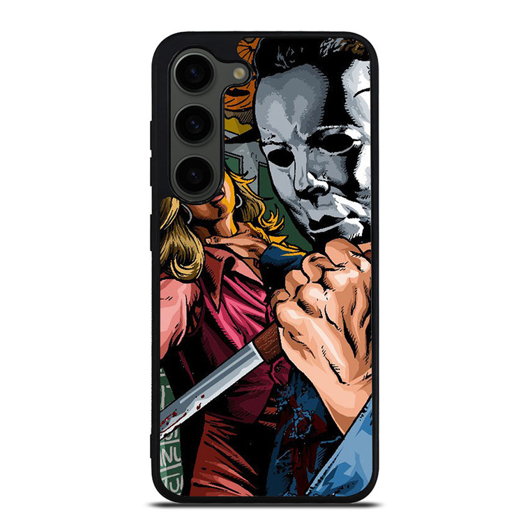 HALLOWEEN MICHAEL MYERS SCARY CARTOON Samsung Galaxy S23 Plus Case Cover