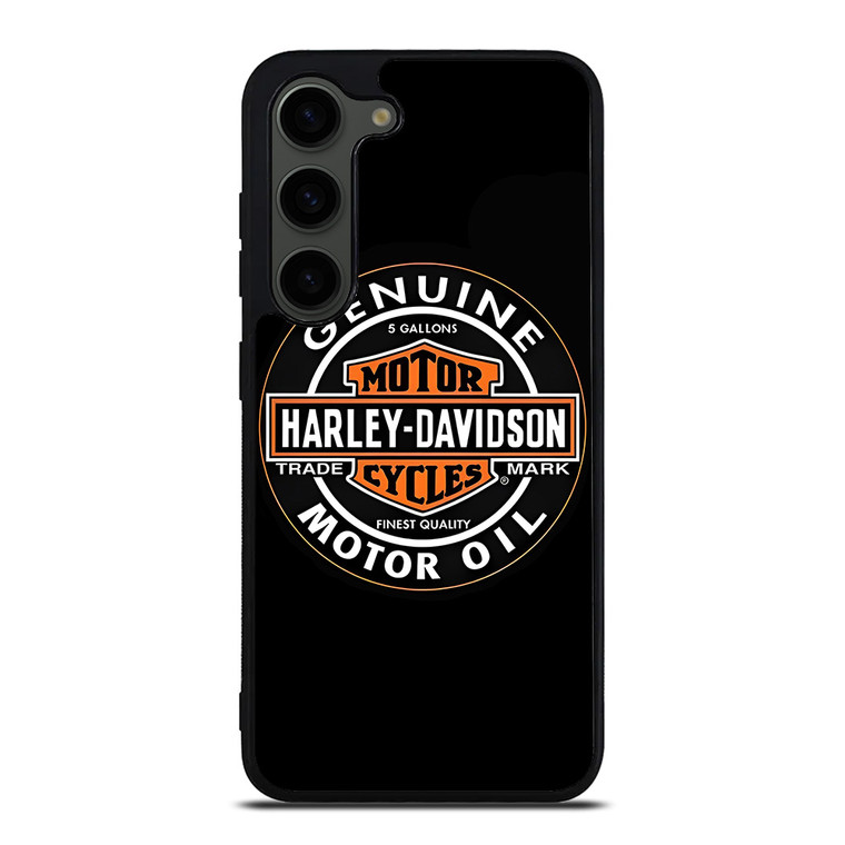 HARLEY DAVIDSON MOTOR OIL BADGE Samsung Galaxy S23 Plus Case Cover HARLEY DAVIDSON MOTOR OIL BADGE Samsung Galaxy S23 Plus Case Cover
