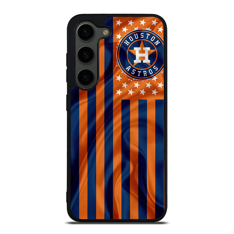 HOUSTON ASTROS MLB USA FLAG Samsung Galaxy S23 Plus Case Cover