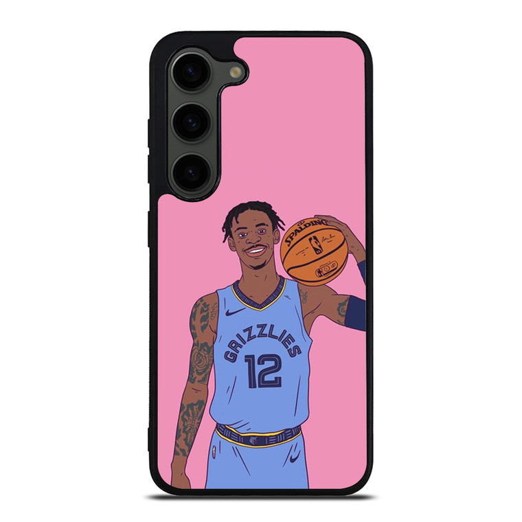 JA MORANT MEMPHIS GRIZZLIES VECTOR Samsung Galaxy S23 Plus Case Cover