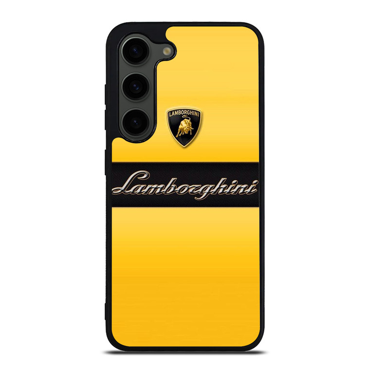 LAMBORGHINI YELLOW LOGO Samsung Galaxy S23 Plus Case Cover