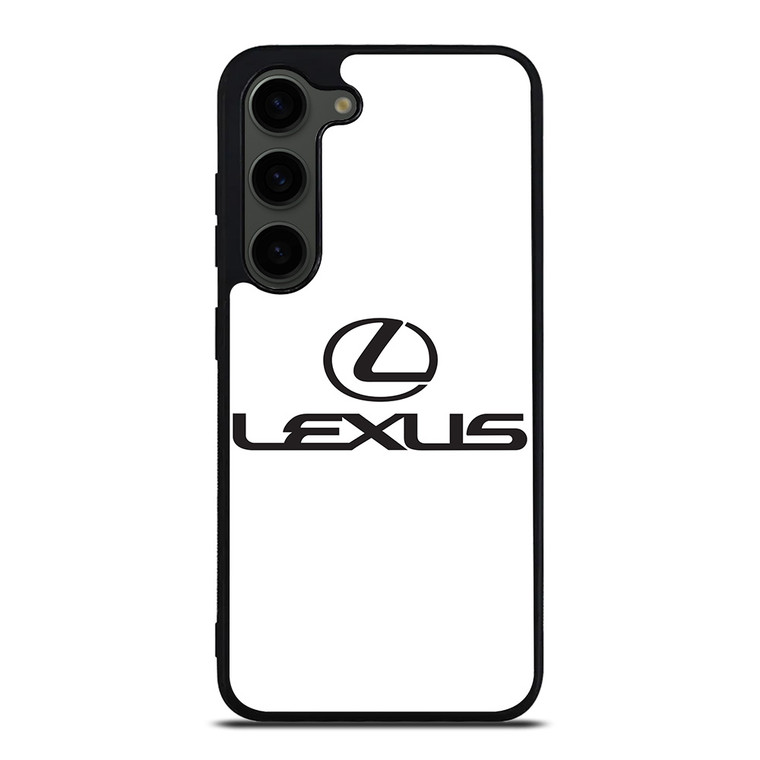 LEXUS WHITE LOGO Samsung Galaxy S23 Plus Case Cover LEXUS WHITE LOGO Samsung Galaxy S23 Plus Case Cover