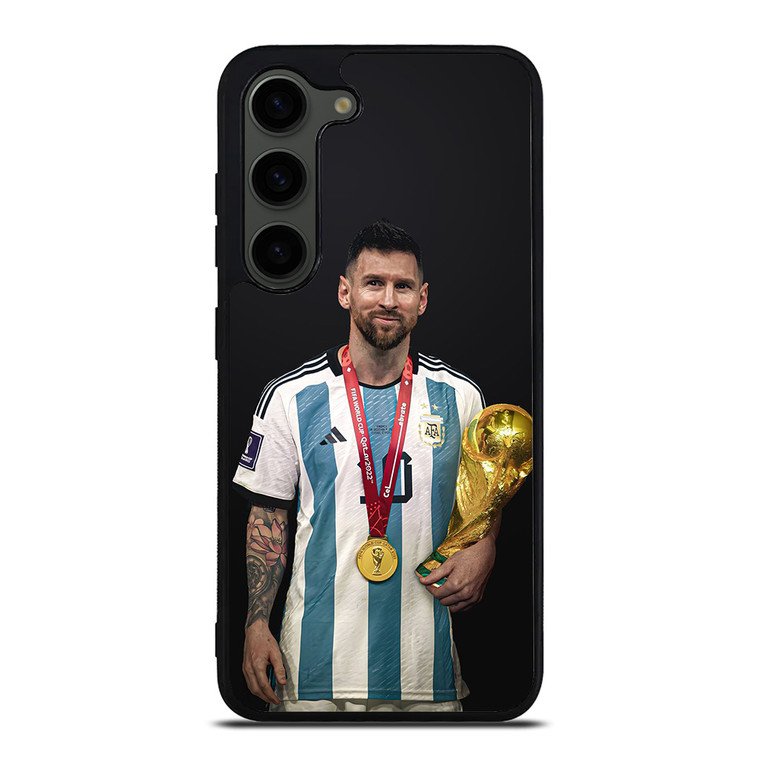 LIONEL MESSI WORLD CUP CHAMPIONS Samsung Galaxy S23 Plus Case Cover LIONEL MESSI WORLD CUP CHAMPIONS Samsung Galaxy S23 Plus Case Cover